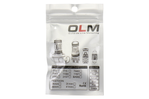 OLM White Series T10 Bulb - Universal