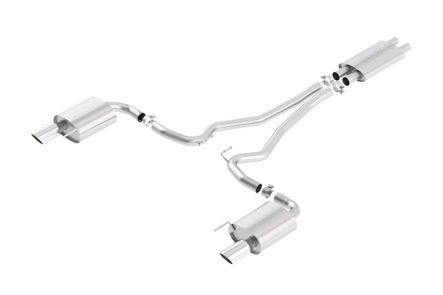 Borla Touring Cat Back Exhaust - Ford Mustang GT 2015-2017