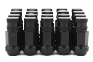 Gorilla Automotive 45138BC-20 Black 12mm x 1.50 Thread Size Forged Steel Chrome Finish Closed End Lug Nut, Pack of 20 