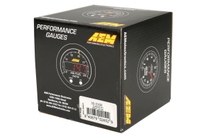 AEM X-Series Boost Pressure Display Gauge (30-0306 / 30-0308