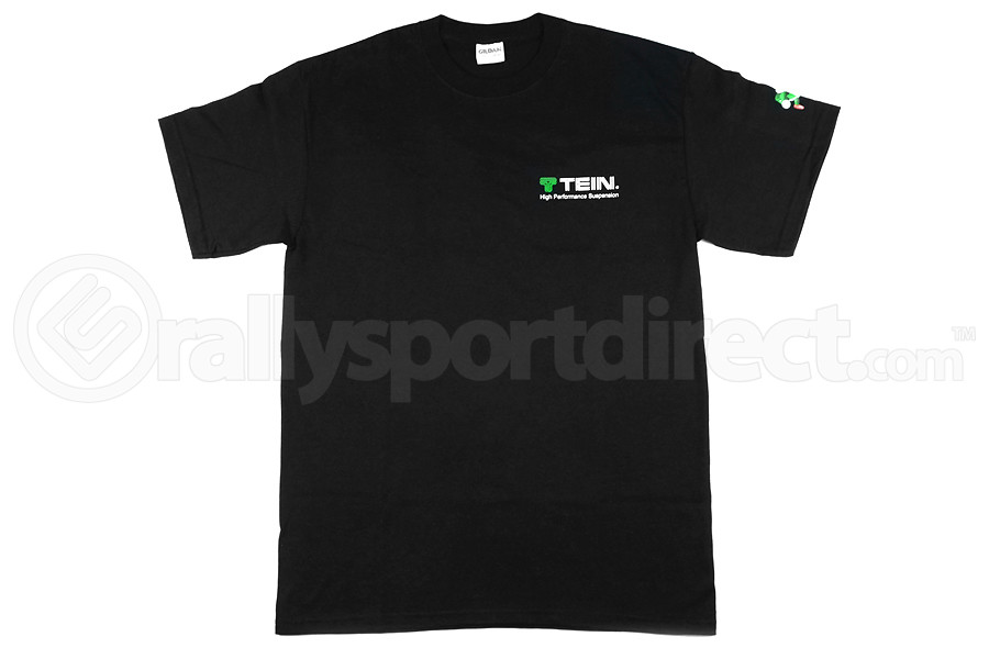Tein Coilover Diagram T-Shirt Black (Part Number: TN004-006) Tein Coilover Diagram T-Shirt Black - Universal