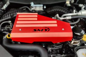 SMY Subaru Pulley / Alternator Cover Red 2022+ WRX - Subaru WRX 2022+