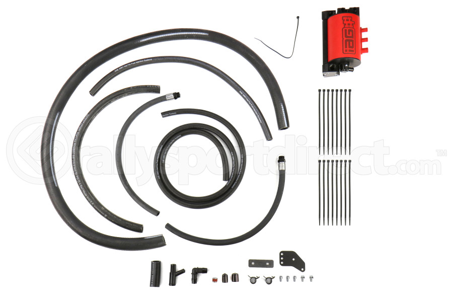 Iag Competition Series Air Oil Separator Red Subaru Wrx Sti 2008 2014 Iag Eng 7251rd Rallysport Direct