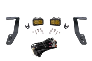 Diode Dynamics Stage Series 2 Inch Ditch Light Kit Sport Yellow Combo - Subaru Crosstrek 2018-2020