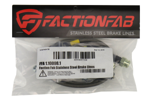 FactionFab Front Stainless Steel Brake Lines - Subaru WRX 2002-2005