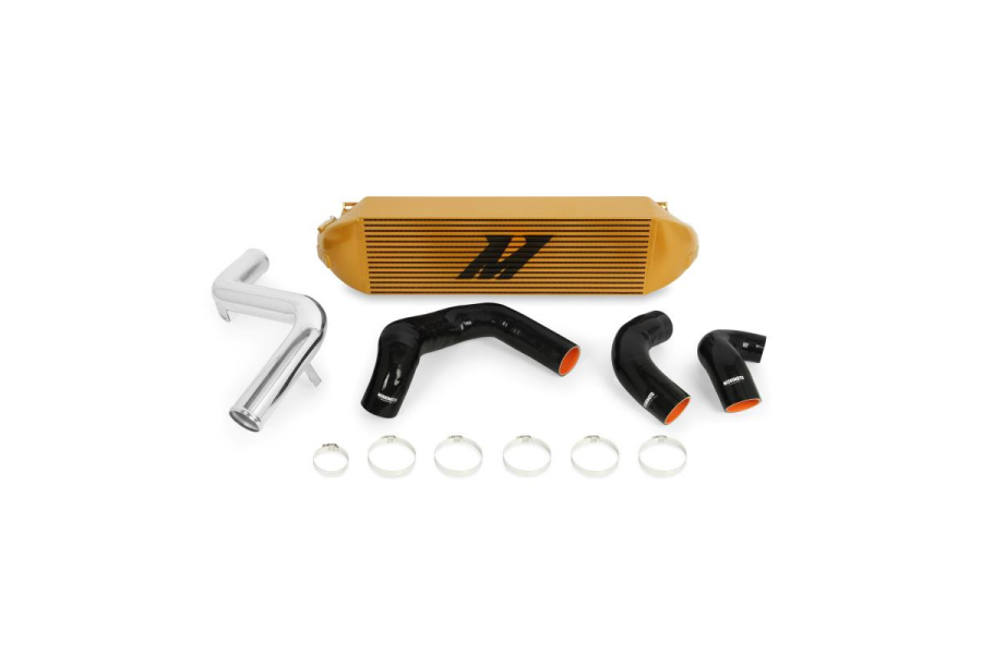 Mishimoto Performance Intercooler Kit Polished Piping/Gold Core - Ford Focus ST 2013+