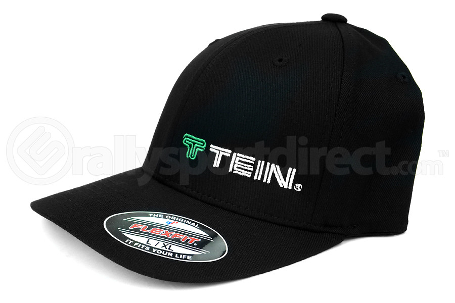 Tein Embroidered Hat Black FlexFit Large/XLarge (Part Number: TN003-004L-XL) Tein Embroidered Hat Black FlexFit Large/XLarge - Universal