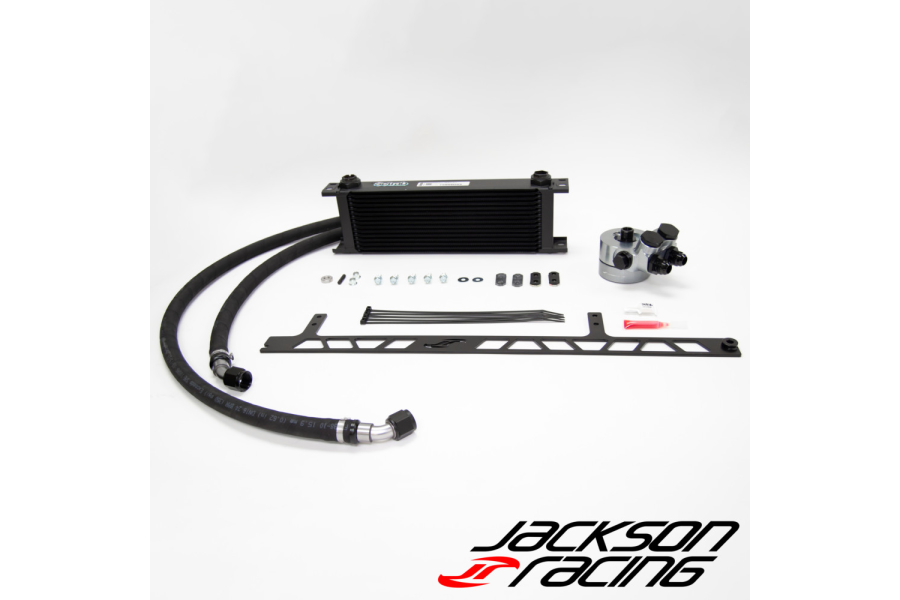 Jackson Racing 2022+ GR86/BRZ Track Engine Oil Cooler Kit NA NO SHROUD