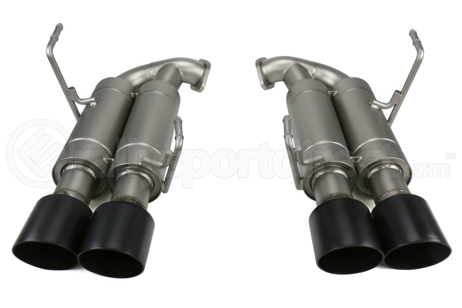 cp-e Austenite Axle Back Exhaust w/ Black Tips - Subaru WRX / STI 2015 - 2020
