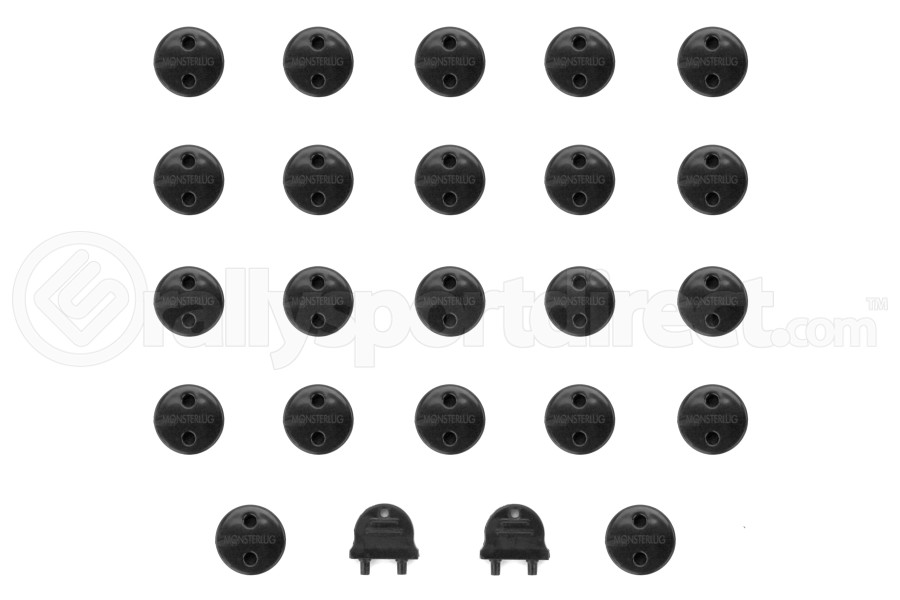 Muteki Monster Lug Closed End Cap Black 33007B Free ShippingRallysport Direct