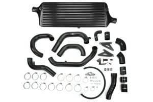 Process West Front Mount Intercooler Kit Black - Subaru STI 2015+