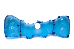IAG Transparent Blue Timing Belt Covers - Subaru STI 2008-2020