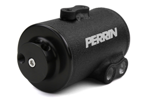 PERRIN Air Oil Separator Black Aftermarket FMIC - Subaru Models (inc. WRX 2002-2014 / STI 2008-2020)