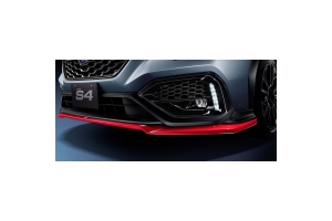 STI Front Lip Under Spoiler Cherry Red - Subaru WRX 2022+