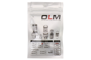 OLM Vision Circuit T15 White Bulb - Universal