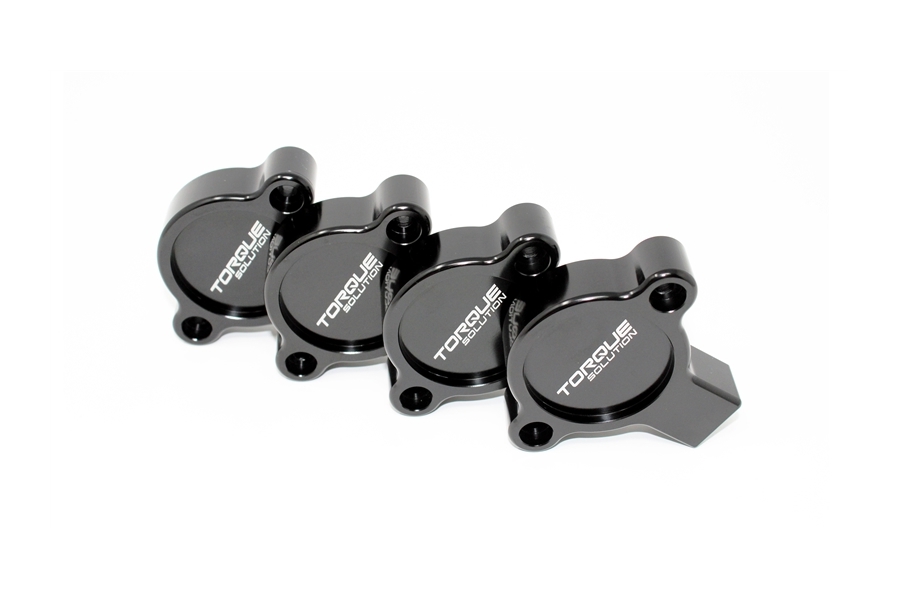 Torque Solution AVCS Cam Sensor Covers Black Subaru Limited 20132020