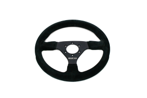 Sparco Steering Wheel 383 Black Suede - Universal