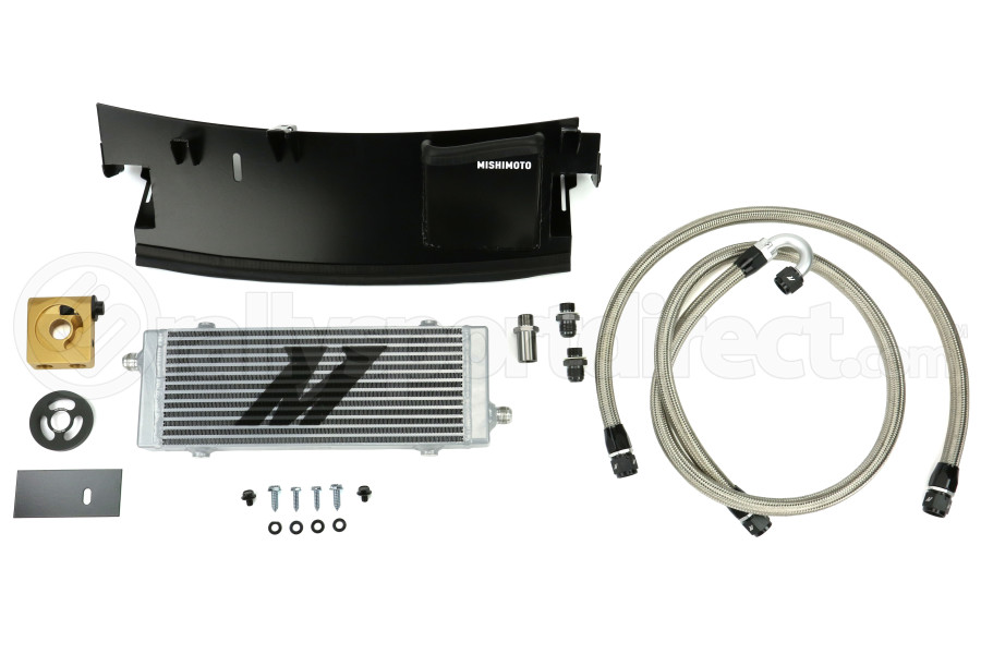 Mishimoto Thermostatic Oil Cooler Kit Silver - Ford Focus RS 2016+