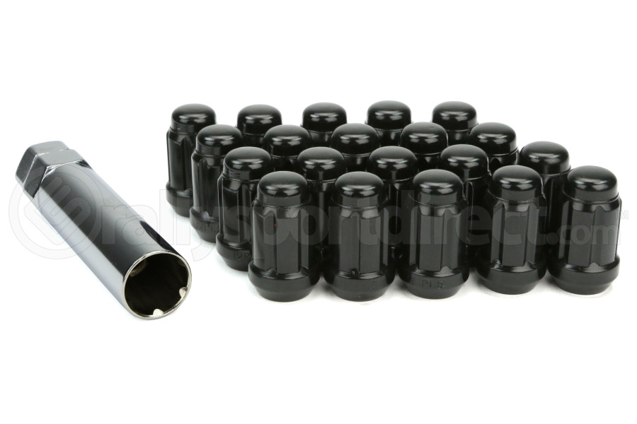 Automotive Muteki 12 X 1 5 Lug Nuts Black Closed Wheel Lugs