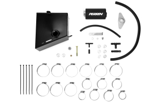 PERRIN Boost Tube Kit Black Piping Black Couplers - Subaru STI 2015+