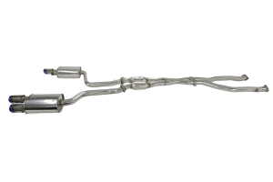 Invidia Q300 Catback Exhaust Titanium Tip System Lexus