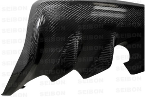 Seibon Carbon Fiber OE Style Rear Diffuser - Mitsubishi Evo X 2008-2015