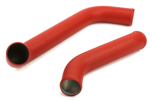 PERRIN Boost Tube Kit Red Piping Black Couplers - Subaru STI 2015+