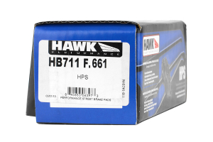 Hawk HPS Front Brake Pads - Subaru/Scion Models (inc. 2013-2016 Scion FR-S / 2013+ Subaru BRZ)