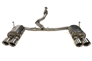 Milltek Cat Back Exhaust 3in Polished Tips Subaru Base