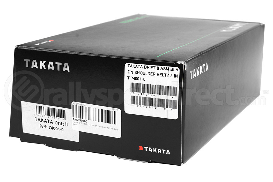 Takata Drift II 4-Point Harness Black Bolt-On (Part Number: 74001-0) Takata Drift II 4-Point Harness Black Bolt-On (Part Number: )
