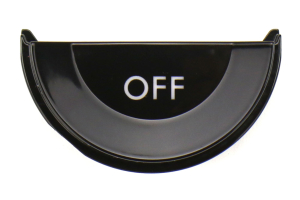 Subaru JDM Dual Climate Piano Black Knob Filler Panel Off Button - Subaru Models (inc. 2015+ WRX/STI / 2014+ Forester)