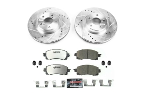 Power Stop Z26 Street Warrior Brake Kit Front - Subaru Impreza 2017-2020