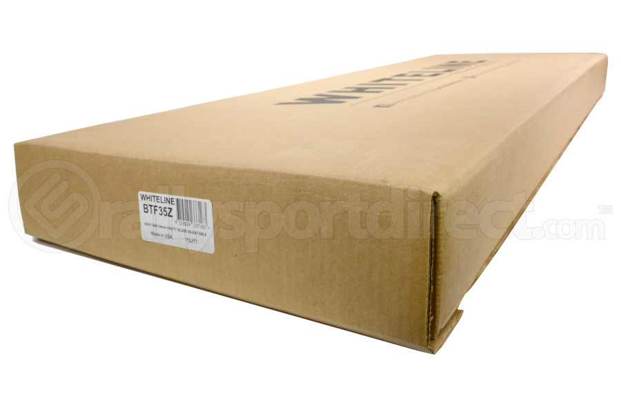 Whiteline Front Sway Bar 24mm Adjustable (Part Number: BTF35Z) Whiteline Front Sway Bar 24mm Adjustable - Toyota Corolla SR5/GTS 1983-1987
