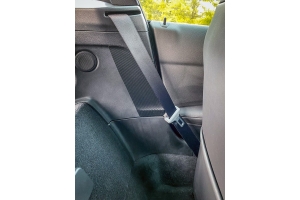 Sticker Fab 3D Carbon Seat Belt Buckle Panel Scuff Guard - Toyota Supra 2020+