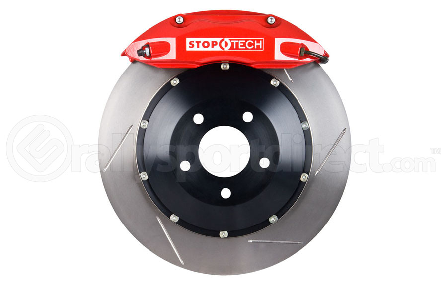 Stoptech St40 Big Brake Kit Front 332mm Red Slotted Rotors