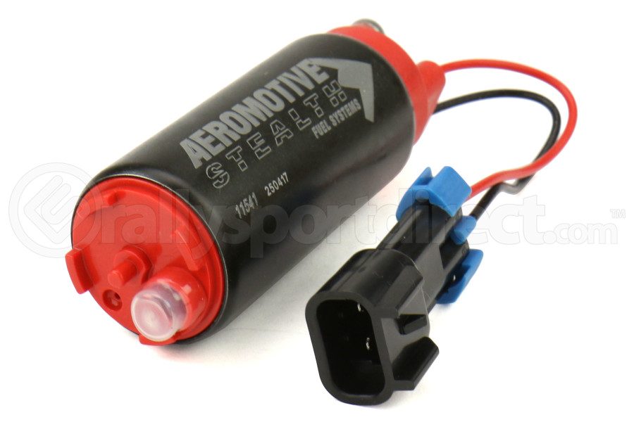 Aeromotive Stealth 340 340lph Fuel Pump Offset Inlet 11541 Rallysport Direct