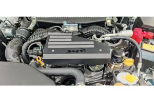 SMY Subaru Pulley / Alternator Cover Black - Subaru WRX 2022+