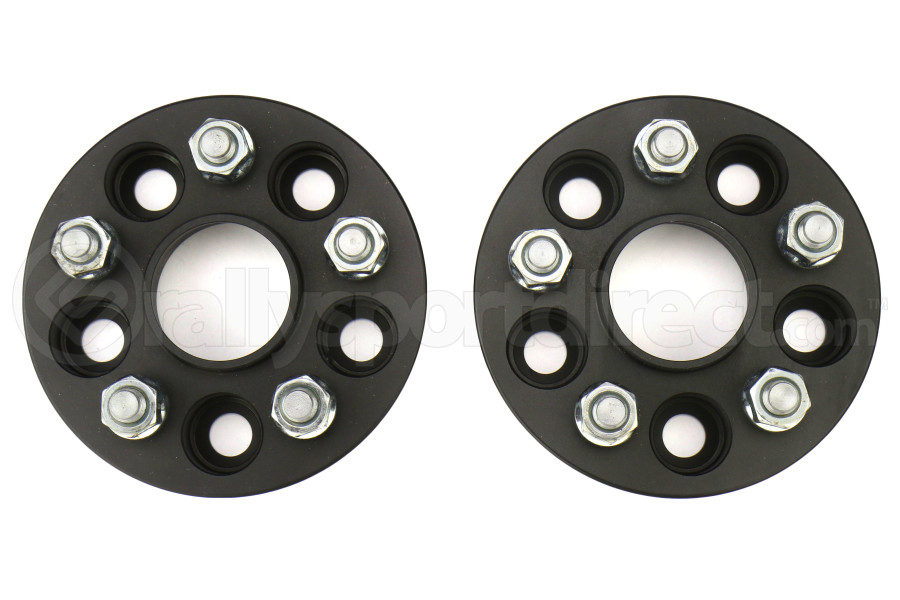 Isc Suspension Wheel Spacers 25mm 5x100 Black Pair