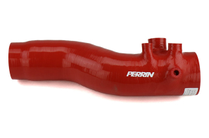 PERRIN Turbo Inlet Hose w/ Nozzle Red - Subaru WRX 2015+