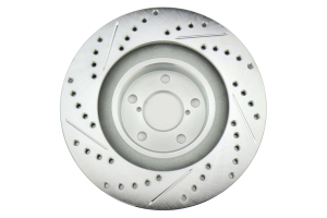 Stoptech C-Tek Sport Drilled and Slotted Front Rotor Pair - Subaru Models (inc. 2002-2008 WRX)