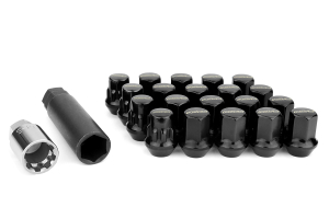 Volk Racing Rays 17 Hex 12X1.25 Lug Nuts Black - Universal