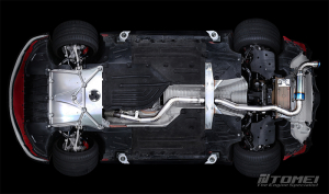 Tomei Single Exit Full Titanium Expreme Ti Catback Exhaust  Type-R - Toyota Supra 2020+