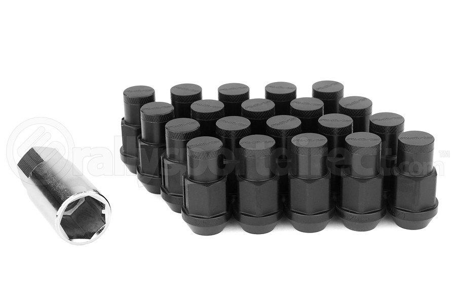 Volk Racing Rays 42MM 12X125 Lug Nuts Black Subaru Limited 2014