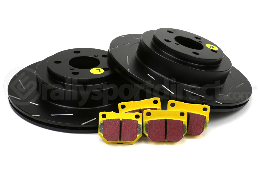 EBC Brakes S9 Kits Yellowstuff and USR Rear Rotors Subaru WRX 2006