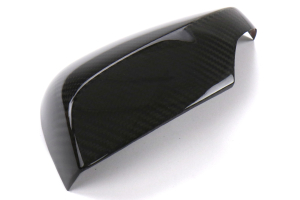 OLM S-line Dry Carbon Fiber Mirror Covers w/ Turn Signal Hole - Subaru WRX / STI 2015+