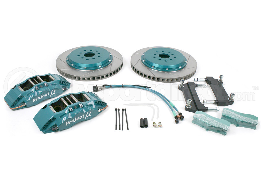 Project Mu Forged Sport Big Brake Kit Front Rear Subaru