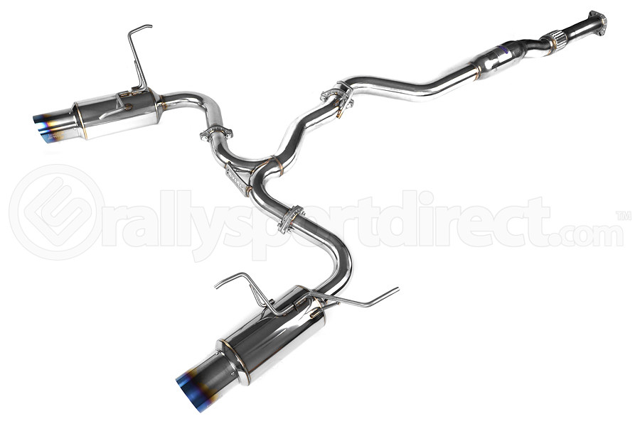 Invidia N1 Cat Back Exhaust Titanium Tips Subaru Wrx Sti 2011