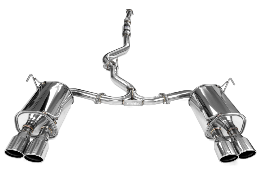 Invidia Q300 Cat Back Exhaust Stainless Tips Subaru Base