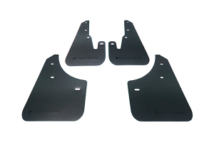 Rally Armor Basic Mud Flaps Black Logo - Mazda 3 2004-2009 (inc. 2007-2009 Mazdaspeed3)