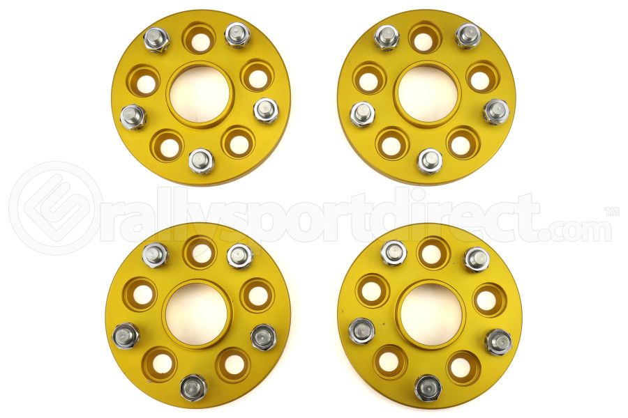 Isc Suspension 5x100 To 5x114 15mm Wheel Adapters Gold